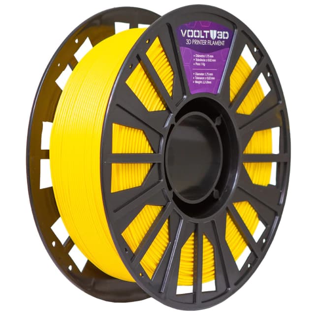 Filamento PLA Amarelo High Speed Premium - 1Kg — 3