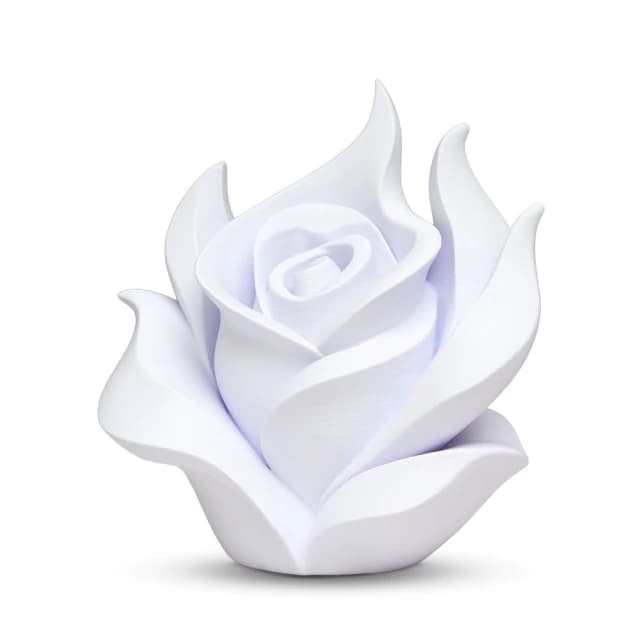 Filamento PLA Branco Velvet High Speed Premium - 1Kg — peça impressa