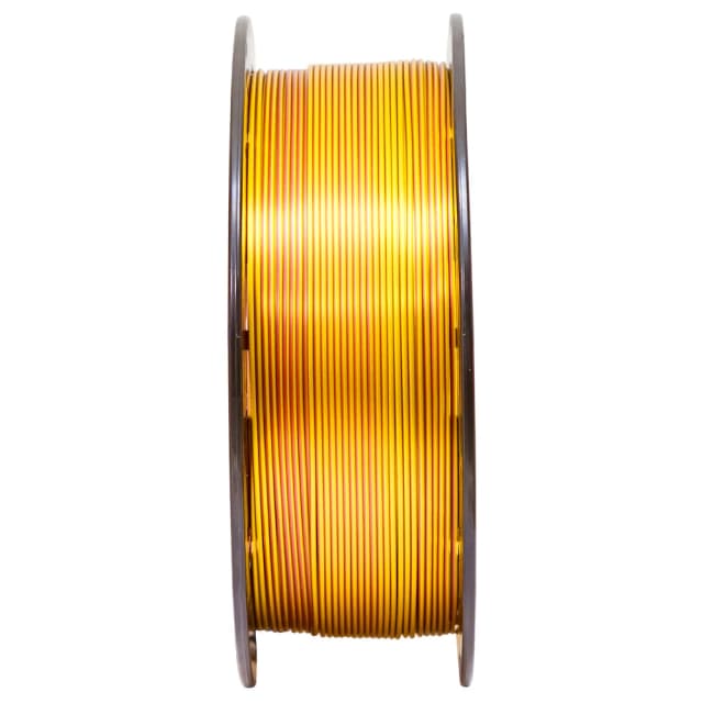 Filamento PLA Tri Color Bronze / Prata / Ouro V-Silk High Speed Premium - 1Kg — 2