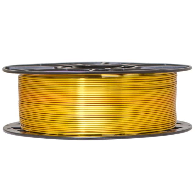 Filamento PLA Tri Color Dourado / Azul / Ametista V-Silk High Speed Premium - 1Kg — 3