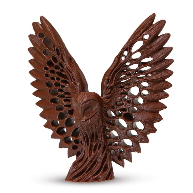 Filamento PETG HF Marrom High Fluidity Premium - 1Kg — peça impressa