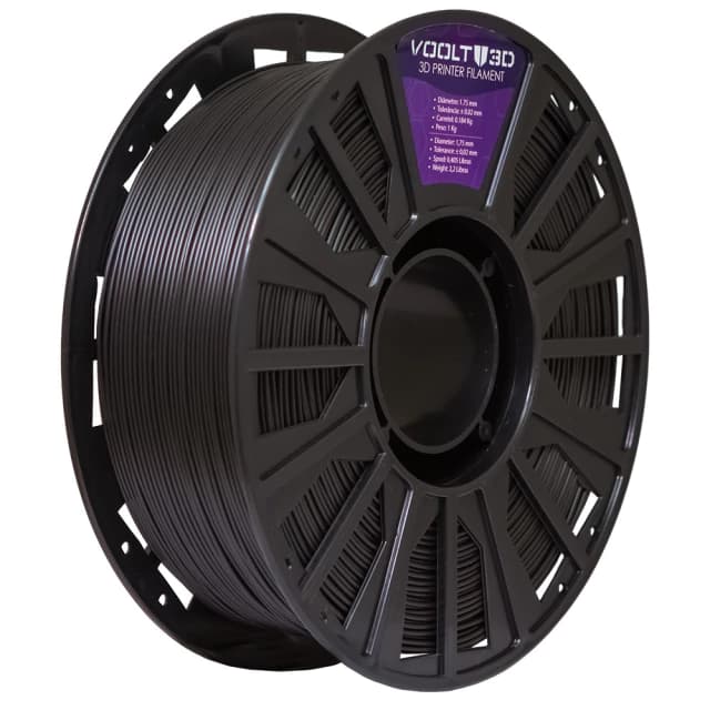 Filamento PLA Preto High Speed Premium - 1Kg — 3