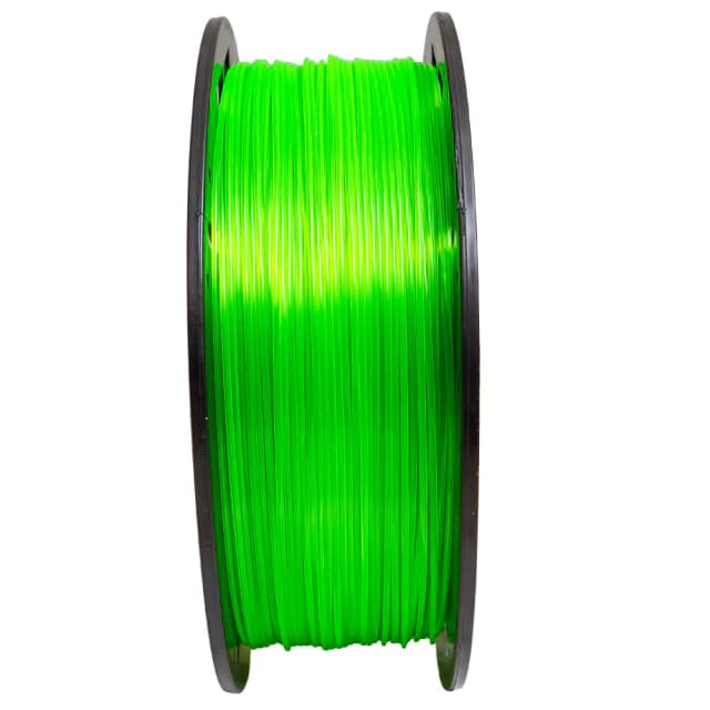 Filamento PETG HF Verde Neon Translúcido High Fluidity Premium - 1Kg — peça impressa
