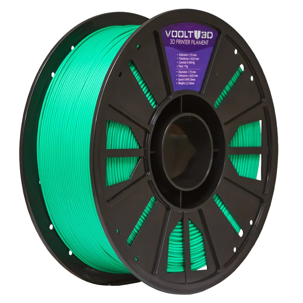 Filamento PLA Verde Velvet High Speed Premium - 1Kg
