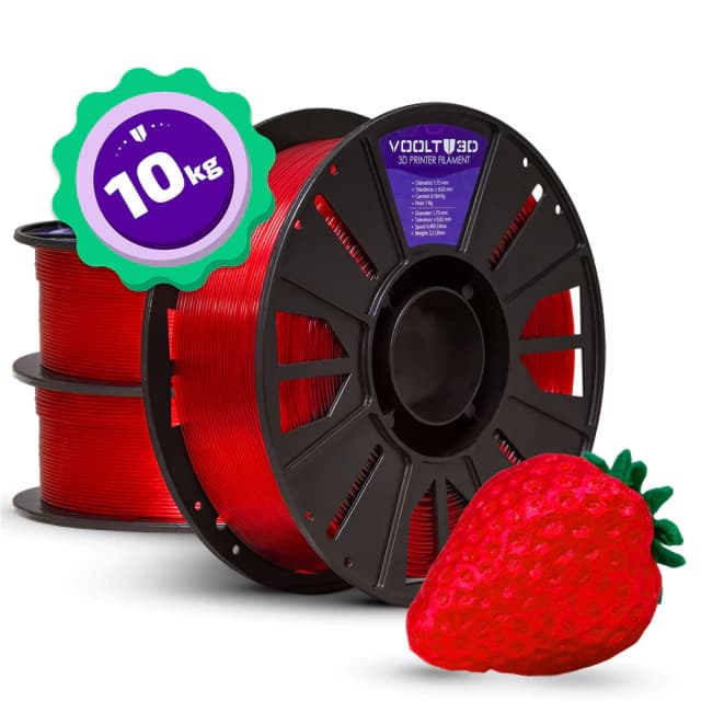Kit Master - Filamento PETG - 10 unidades — peça impressa